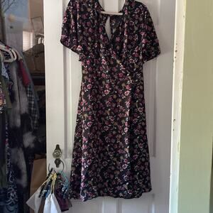 Brave Soul NWT floral wrap dress